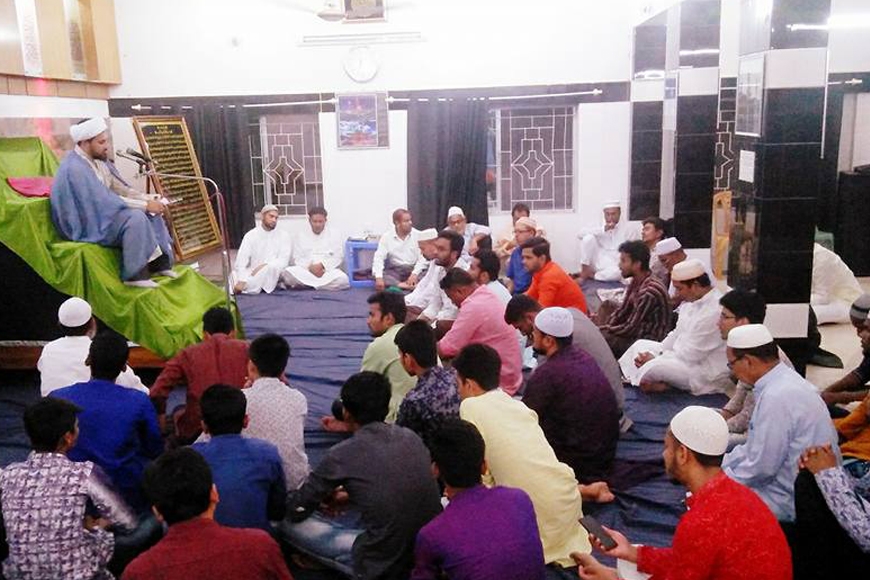 পবিত্র শবে বরাত ও ইমাম মাহদী (আঃ) এর জন্মদিবস উপলক্ষে খুলনায় মাহফিল উদযাপন